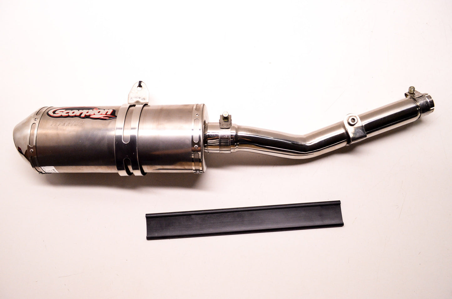 Scorpion 1821-0332, DSKA50TIO Exhaust Muffler Kit TI Kawasaki KFX250 NOS
