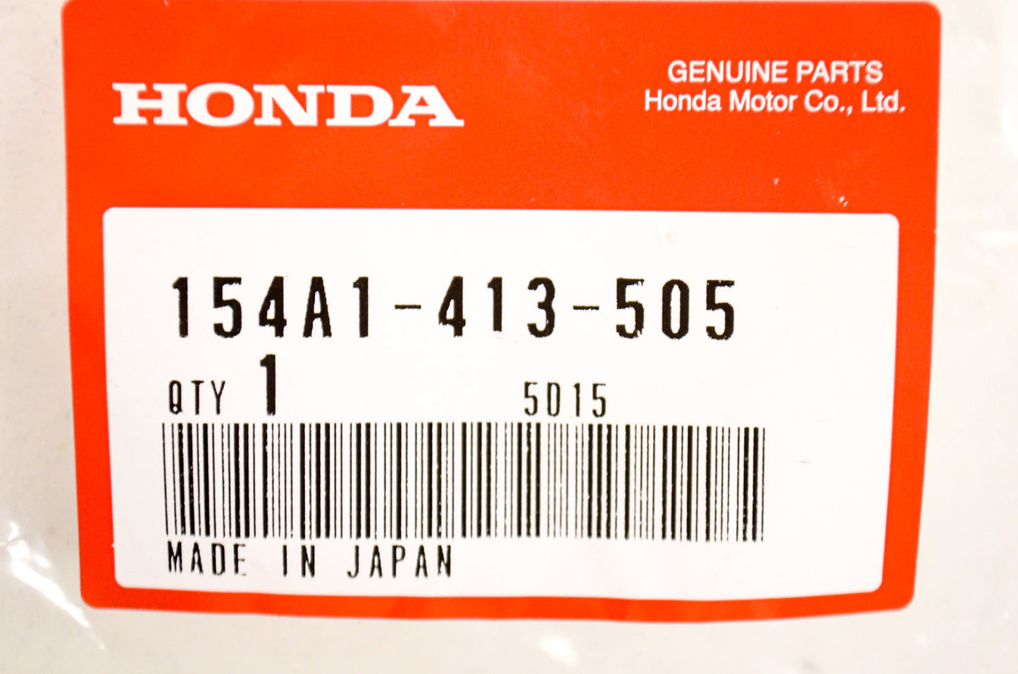 OEM Honda 154A1-413-505 Oil Filter Element NOS
