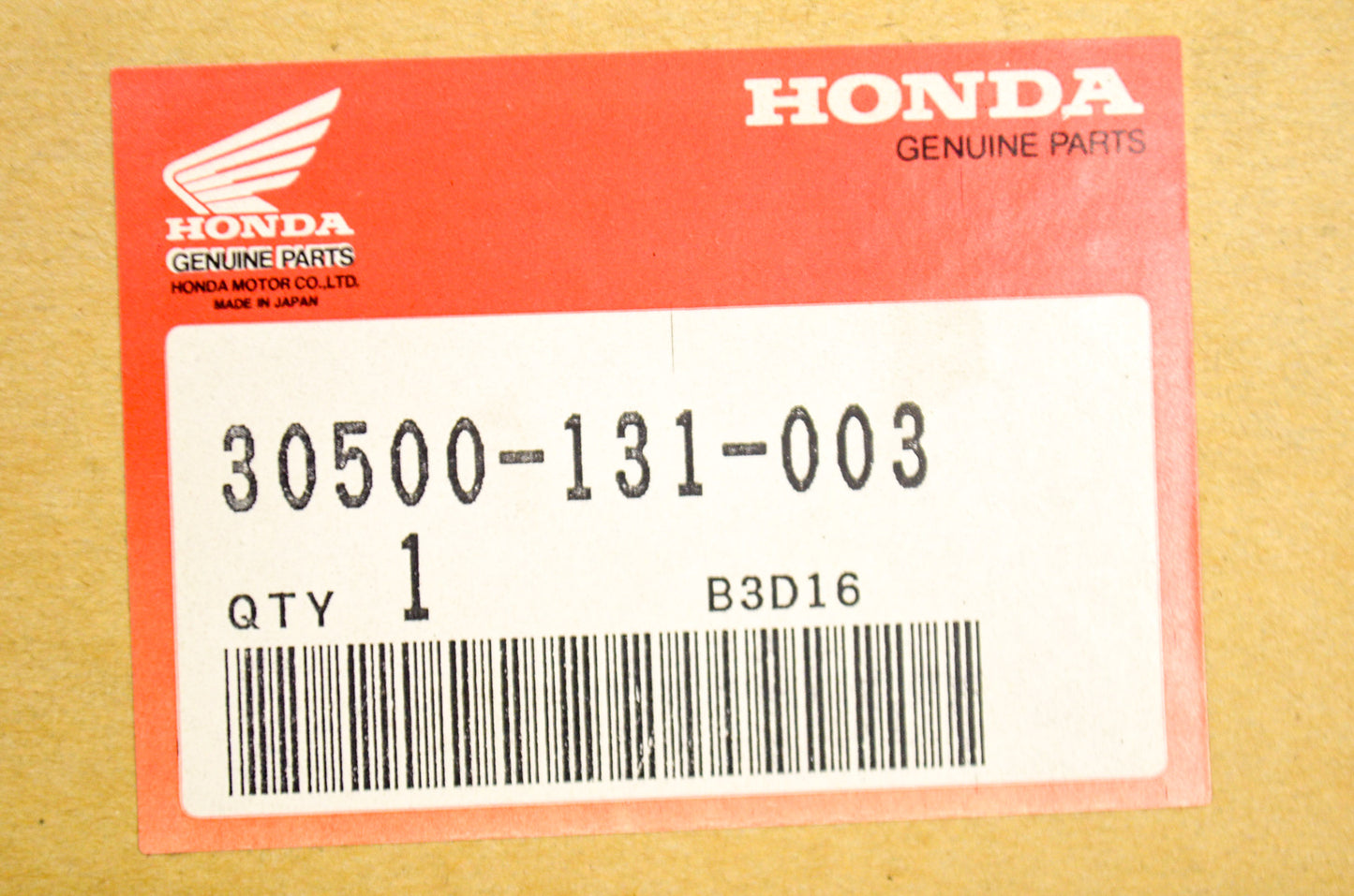 OEM Honda 30500-131-003 Ignition Coil NOS