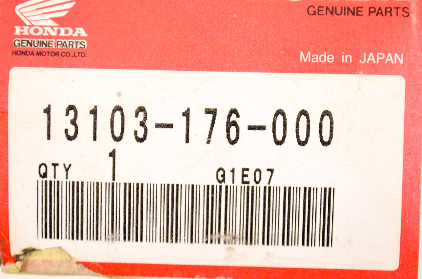OEM Honda 13103-176-000 Piston (OS) (0.50) NOS