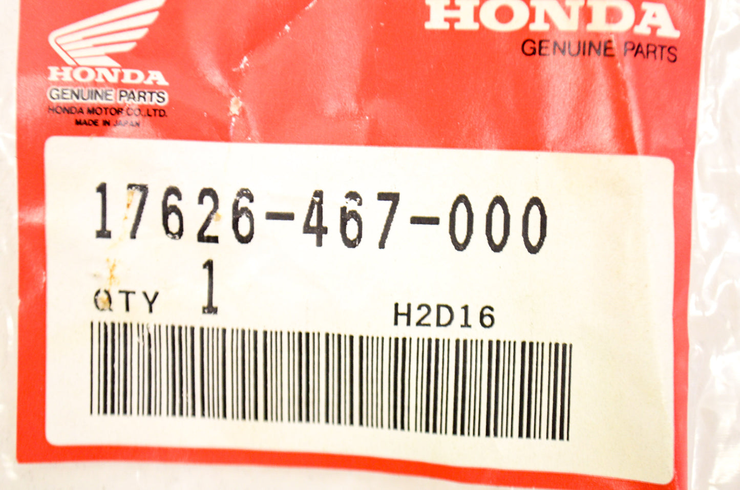 OEM Honda 17626-467-000 Collar NOS
