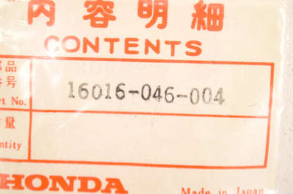 OEM Honda 16016-046-004 Screw Set A NOS