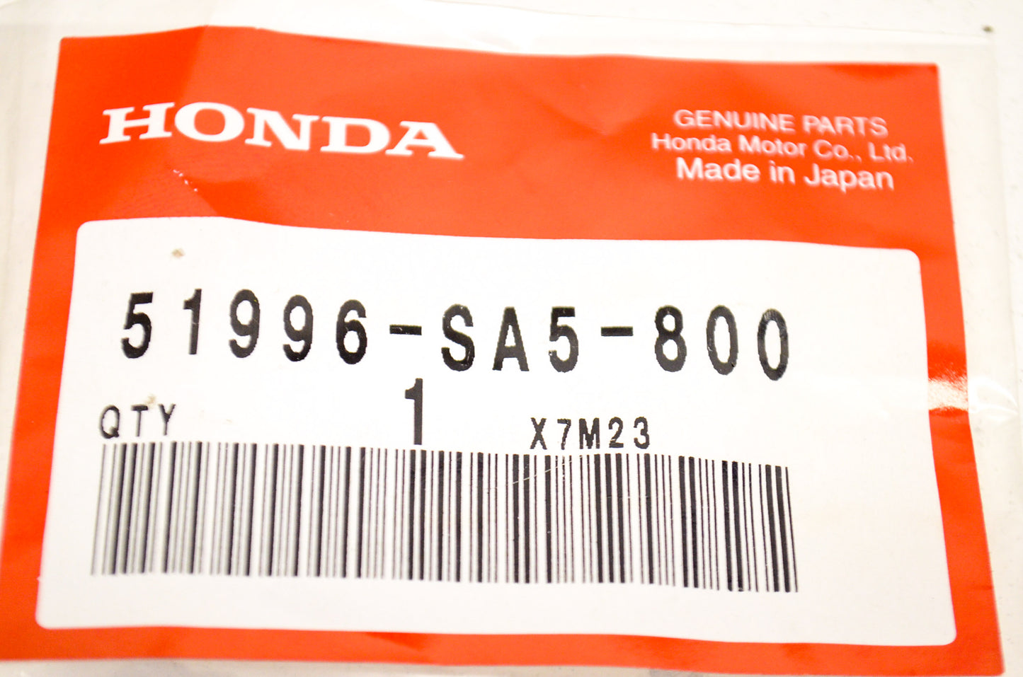 New OEM Honda O-Ring NOS
