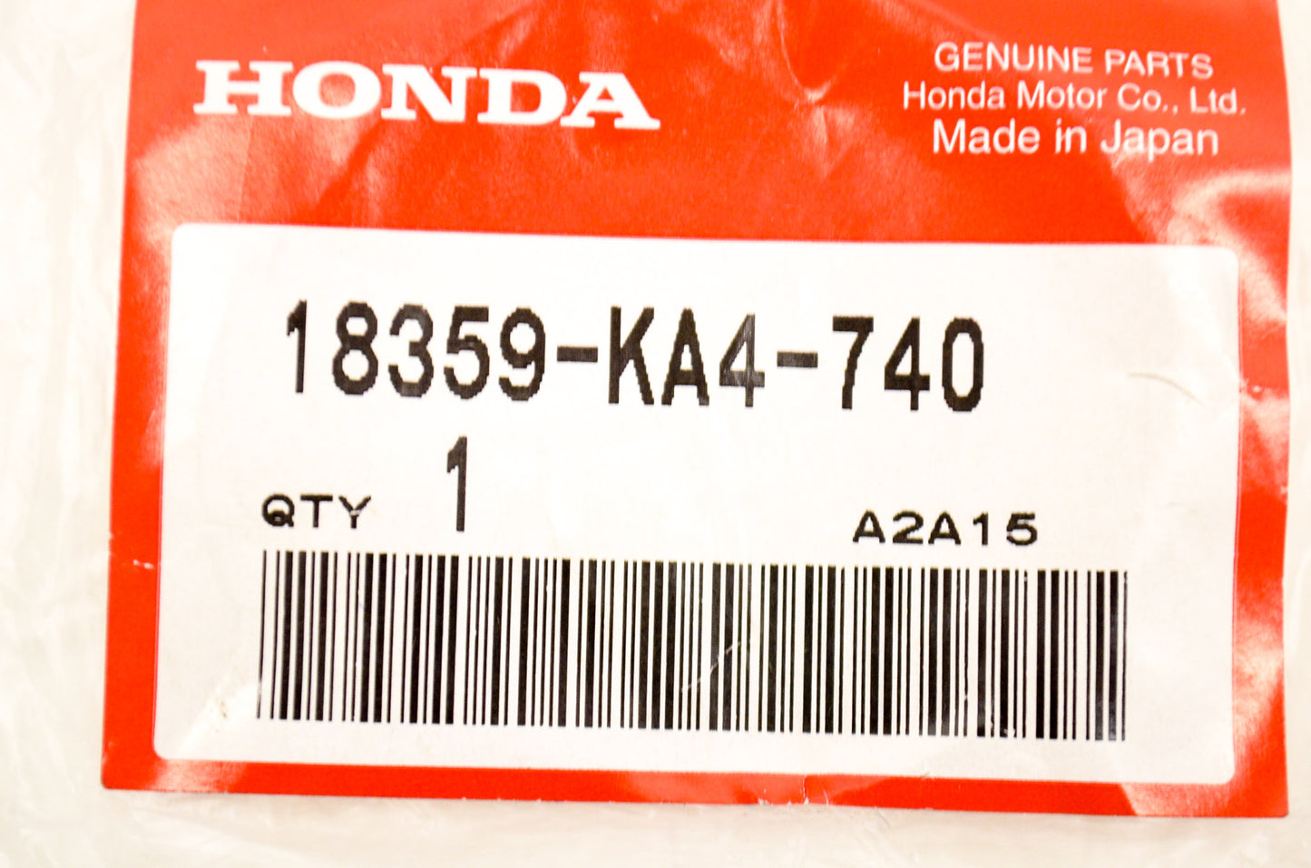 OEM Honda 18359-KA4-740 Exhaust Manifold Seal NOS