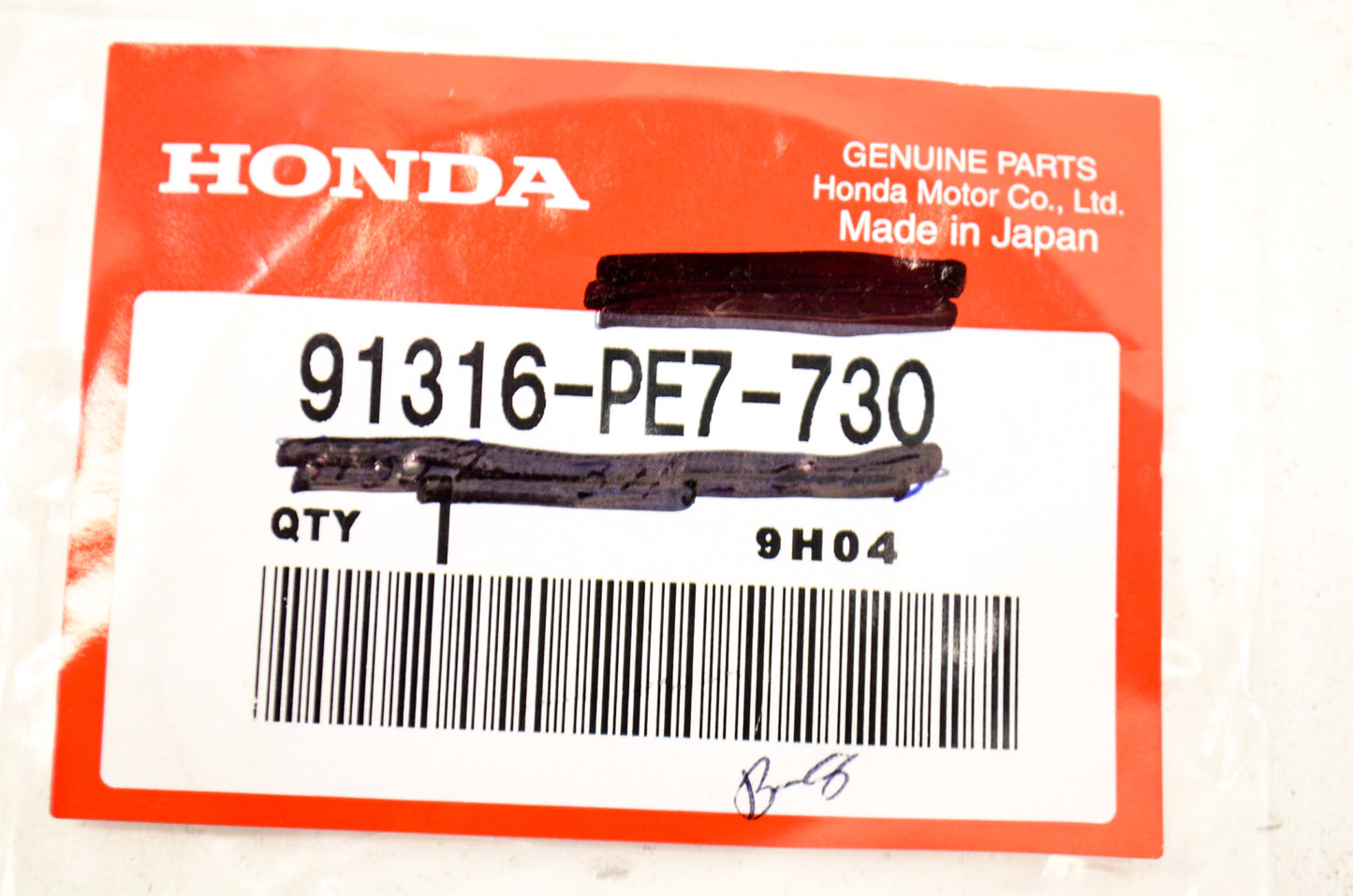 OEM Honda 91316-PE7-730 O-Ring (62.4X3.1) NOS