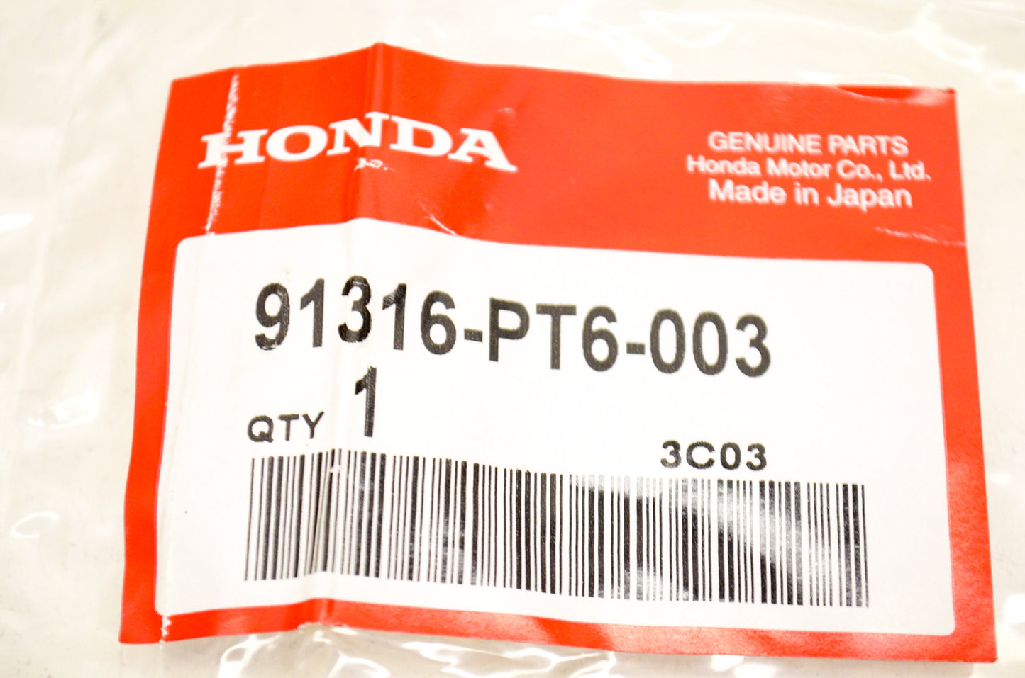 OEM Honda 91316-PT6-003 O-Ring (62.4X3.1) NOS