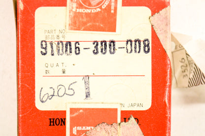 OEM Honda 91006-300-008 Bearing 6205 NOS