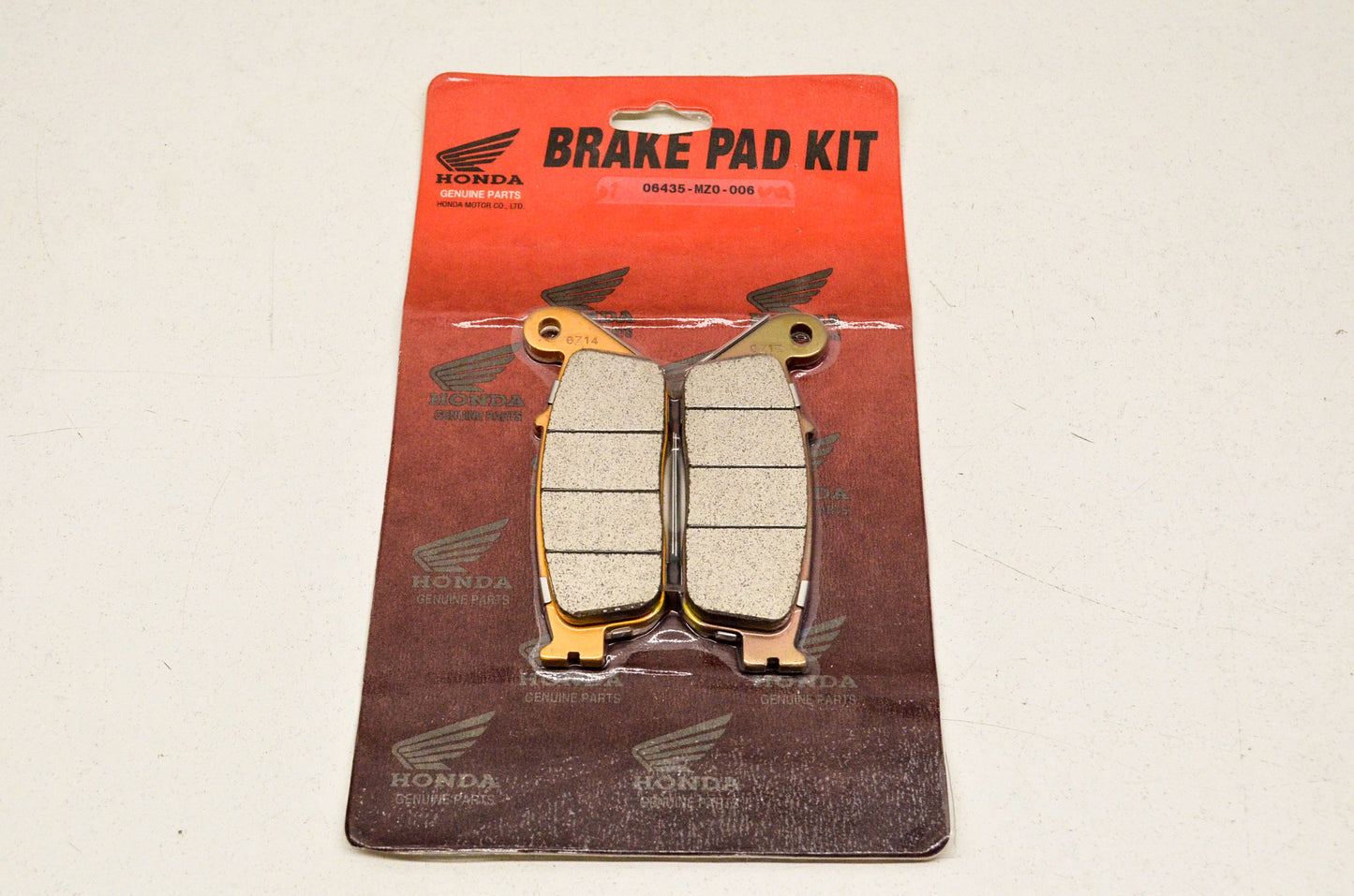 OEM Honda 06435-MZ0-006 Rear Pad Set NOS