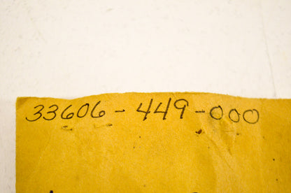 OEM Honda 33606-449-000 Rear Rubber NOS