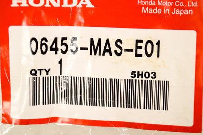 OEM Honda 06455-MAS-E01 Front Pad Set NOS