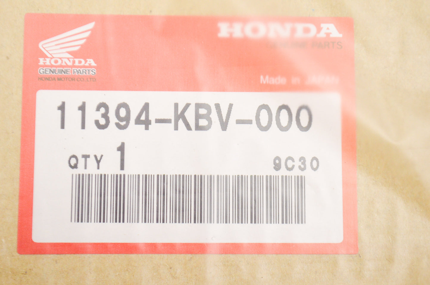 OEM Honda 11394-KBV-000 Right Cover Gasket NOS