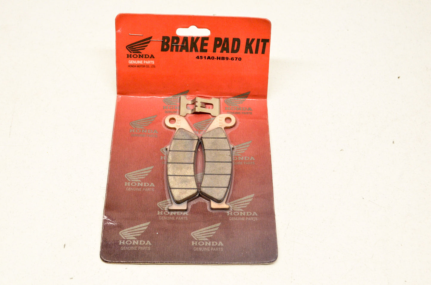 OEM Honda 451A0-HB9-670 Brake Pad Kit NOS