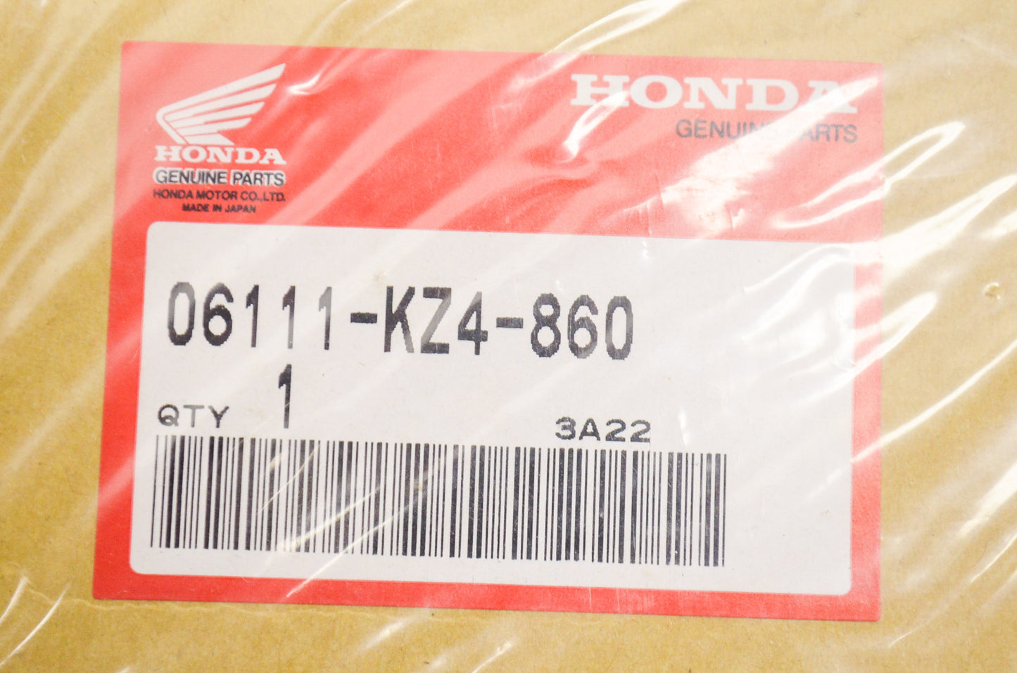OEM Honda 06111-KZ4-860 Gasket Kit NOS