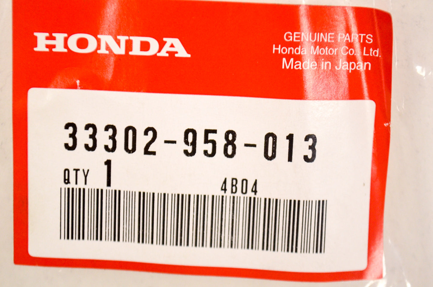OEM Honda 33302-958-013 Taillight Lens NOS