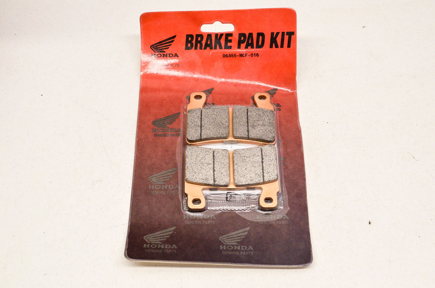 OEM Honda 06455-MCF-016 Front Pad Set NOS