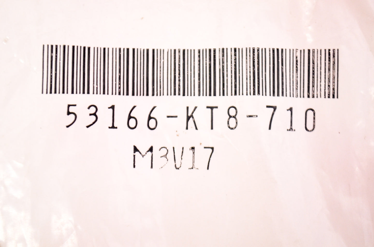 OEM Honda 53166-KT8-710 Left Handle Grip NOS