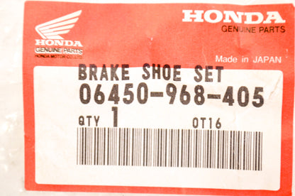 OEM Honda 06450-968-405 Brake Shoe Set NOS