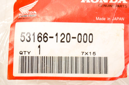 OEM Honda 53166-120-000 Left Handlebar Grip NOS