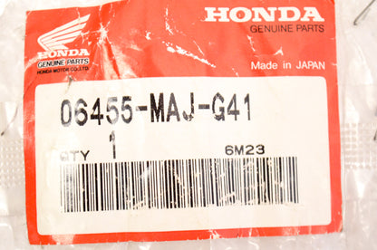 OEM Honda 06455-MAJ-G41 Front Pad Set NOS