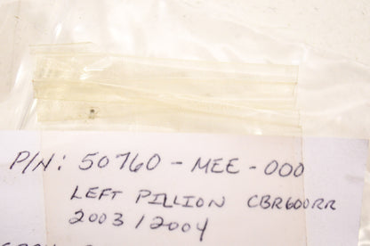 OEM Honda 50760-MEE-000 Left Holder NOS