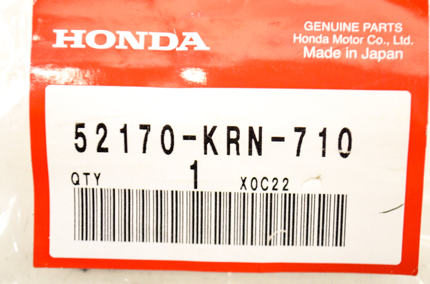 OEM Honda 52170-KRN-710 Chain Slider NOS