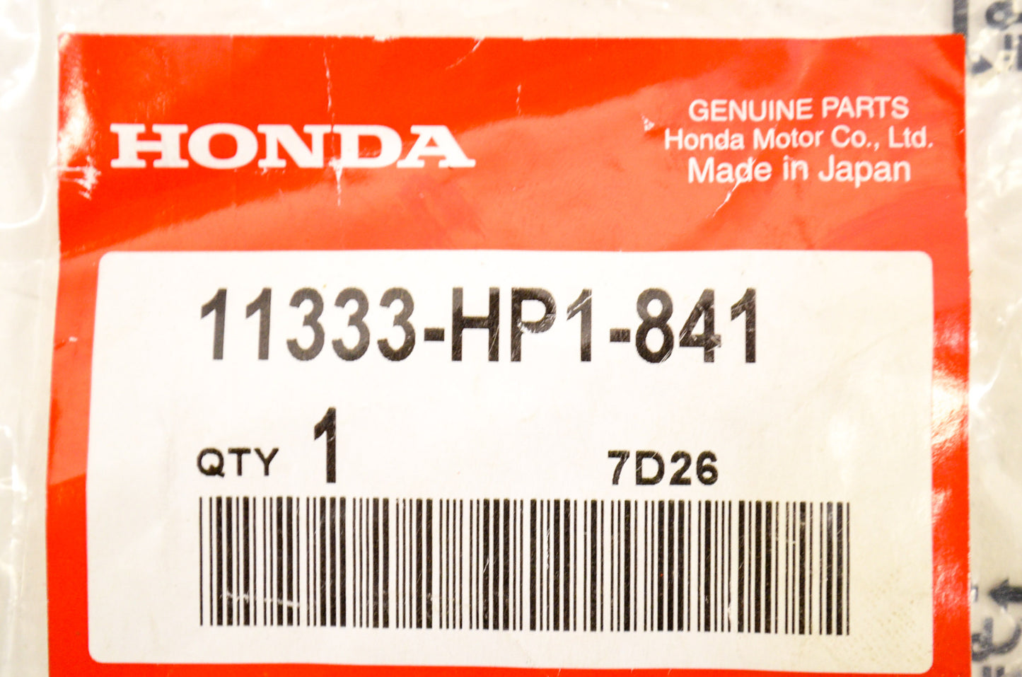 OEM Honda 11333-HP1-841 Cap (30MM) NOS