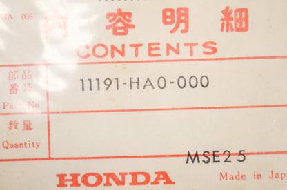 New OEM Honda 11191-HA0-000 Crankcase Gasket NOS