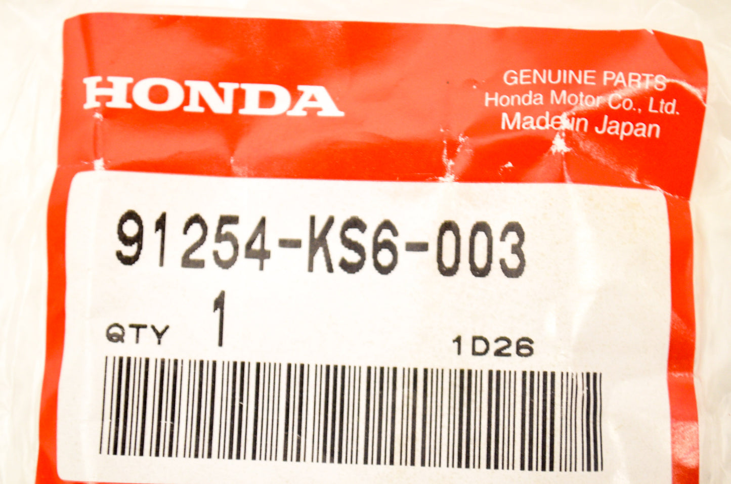OEM Honda 91254-KS6-003 Dust Seal NOS