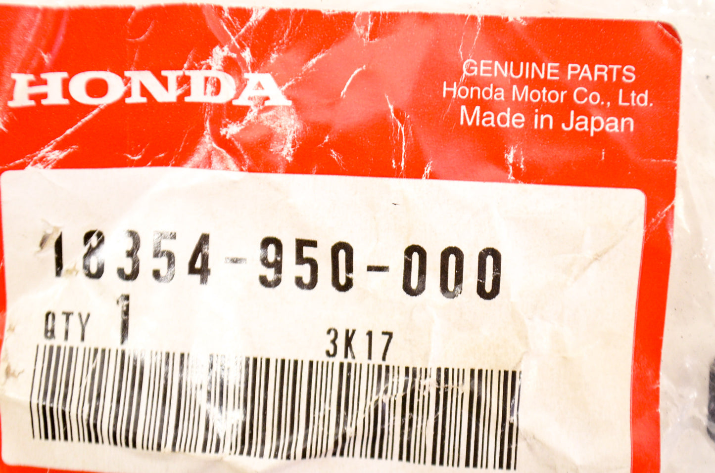 OEM Honda 18354-950-000 Muffler Mount Rubber NOS