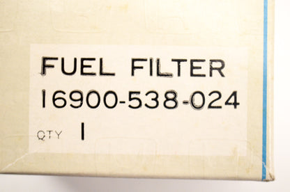 OEM Honda 16900-538-024 Fuel Filter NOS