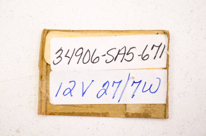 OEM Honda 34906-SA5-671 Bulb (12V 27/7W) NOS