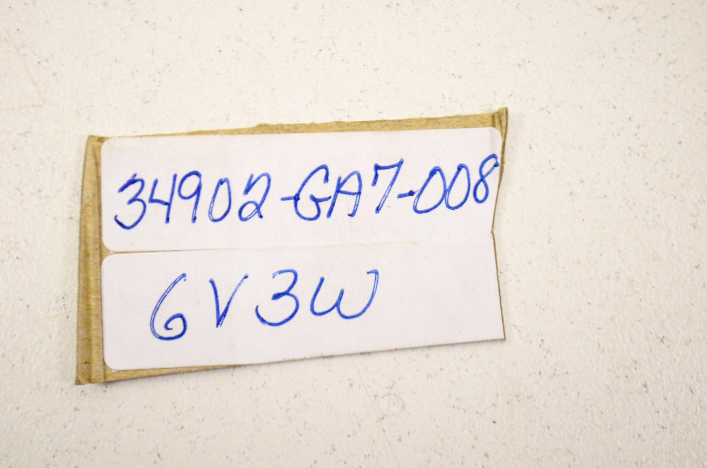 OEM Honda 34902-GA7-008 Bulb (6V 3W) NOS