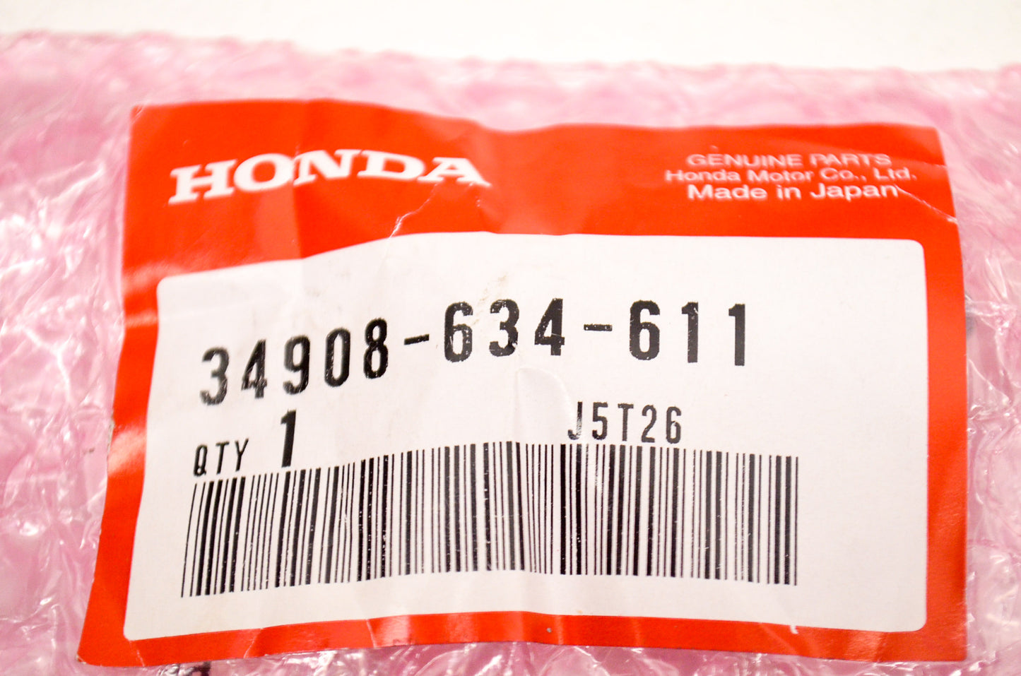 OEM Honda 34908-634-611 Bulb (12V 21W) NOS