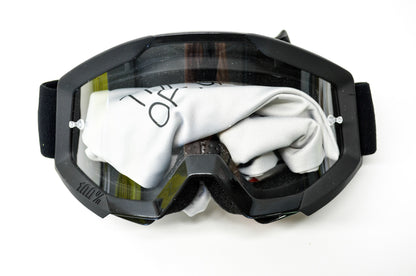 New 100 Percent The Strata Jr Youth Goliath Clear Lens Goggle NOS