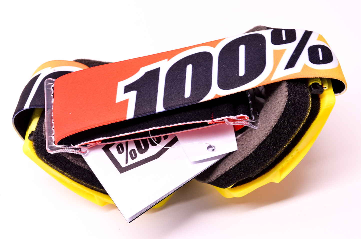 New 100 Percent The Strata Sunny Days Mirror Red Lens Goggle NOS