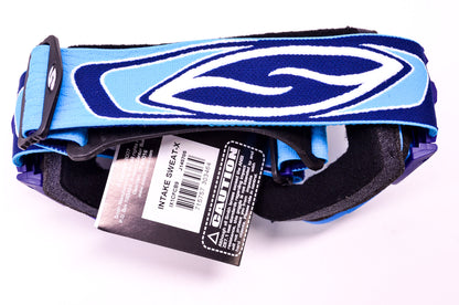 New Smith Intake Sweat X Moto Series Clear Lens Cobalt Ocean Goggle NOS