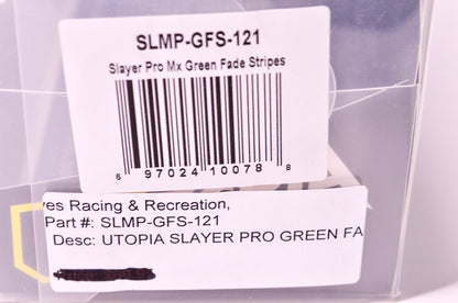 Utopia SLMP-GFS-121 Slmp-Gfs-121 Slayer Pro Green Fade Stripes Goggle NOS