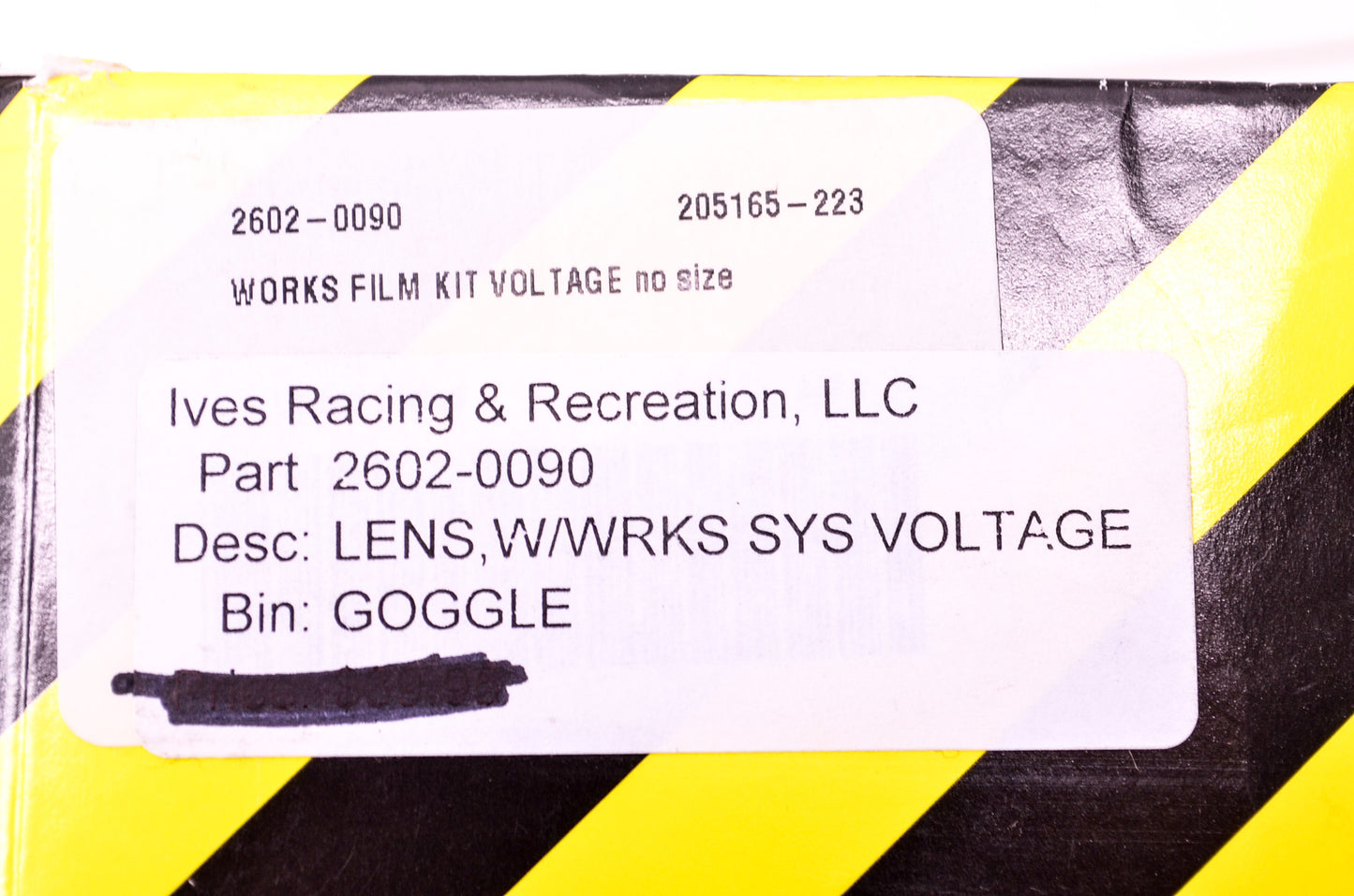 Scott 205165-223, 2602-0090 Film Kit Anti Fog Coating NOS