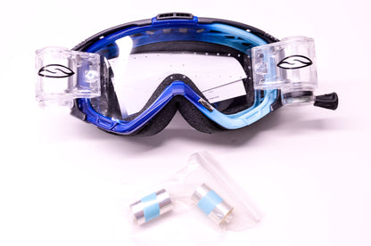 Smith 2601-0768, IX1CXBBRP8 Intake Sweat X Racer Pack Series Clear Lens Navy Sky
