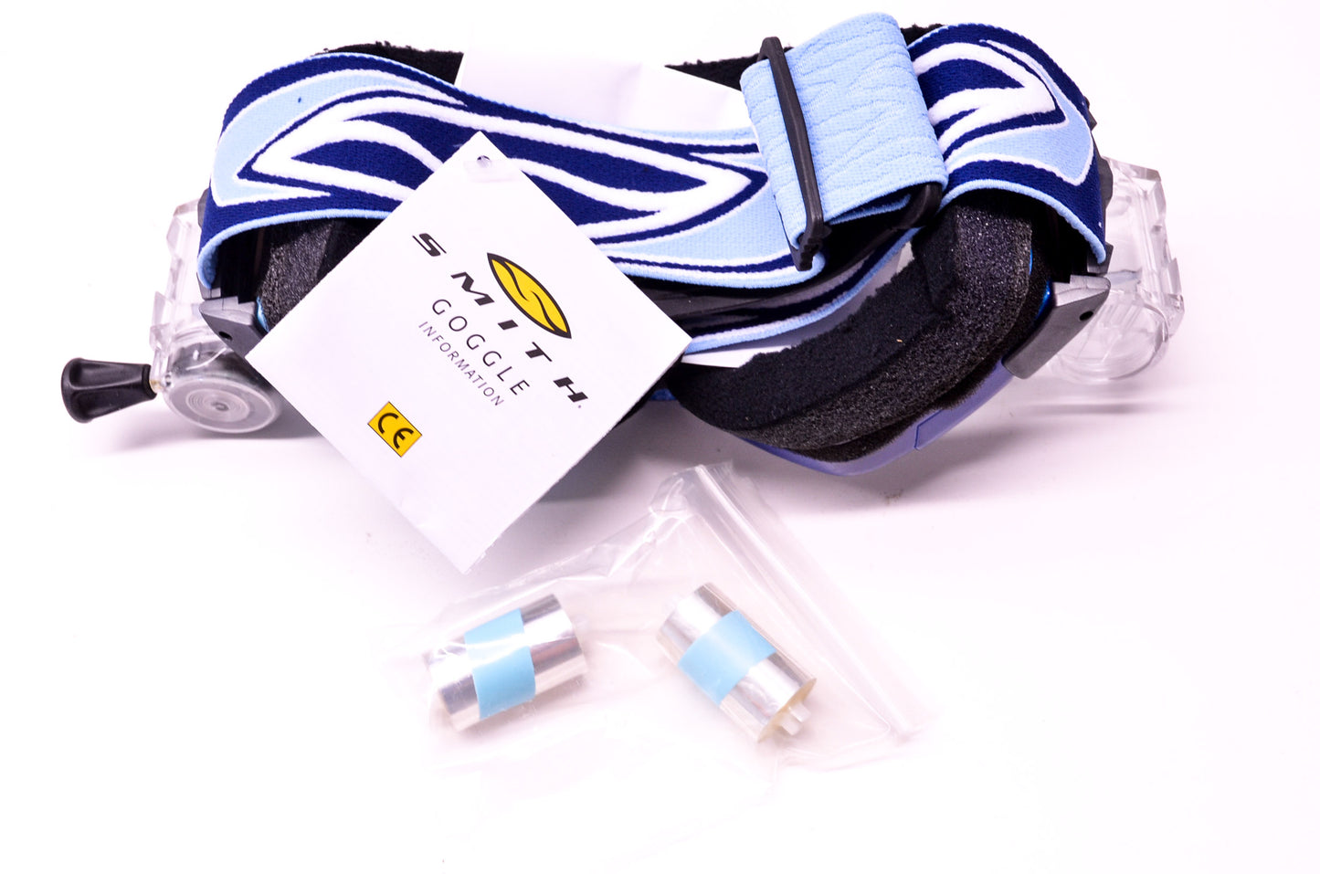Smith 2601-0768, IX1CXBBRP8 Intake Sweat X Racer Pack Series Clear Lens Navy Sky
