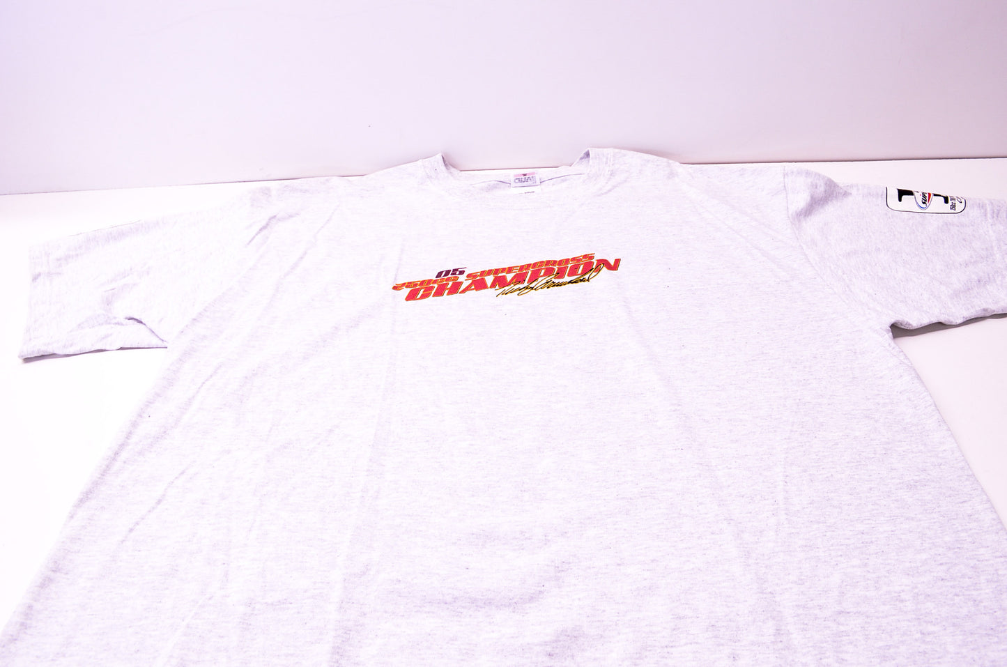 05 250CC Supercross Champion Ricky Carmichael XL T-Shirt NOS