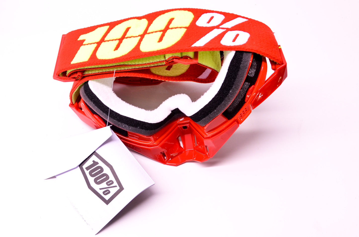 New 100 Percent The Racecraft Corvette Clear Lens Google NOS
