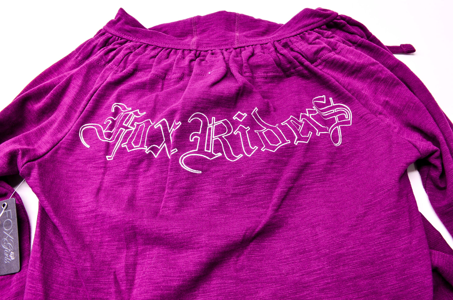 Fox 55398-299-005 Girls Dark Maroon Suspension Hoodie Large NOS
