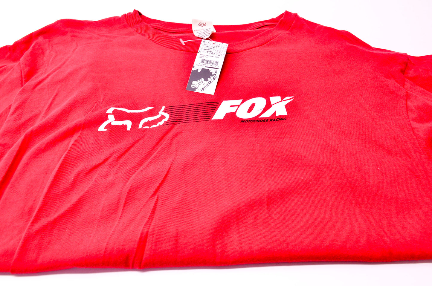 New Fox Red XL Athlete T Shirt NOS