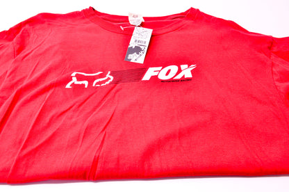 New Fox Red XL Athlete T Shirt NOS