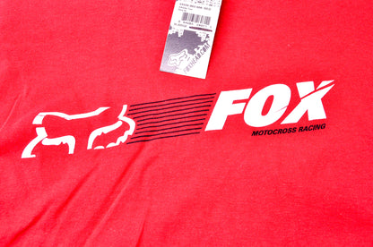 New Fox Red XL Athlete T Shirt NOS
