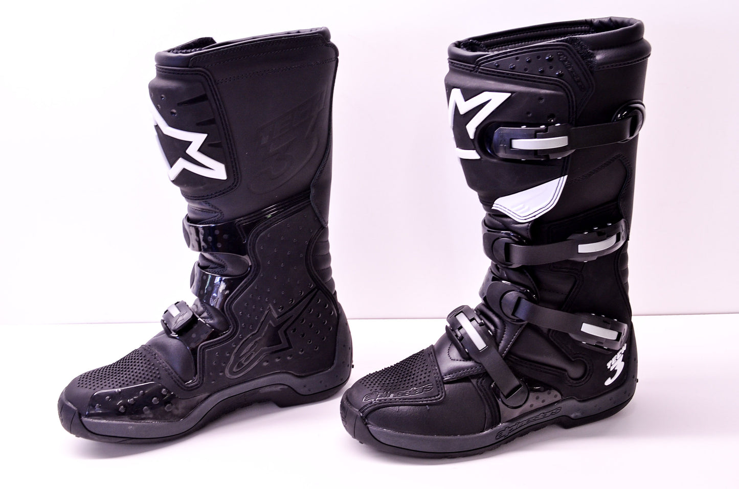 Tech 3 Black Boots Size US 11 NOS