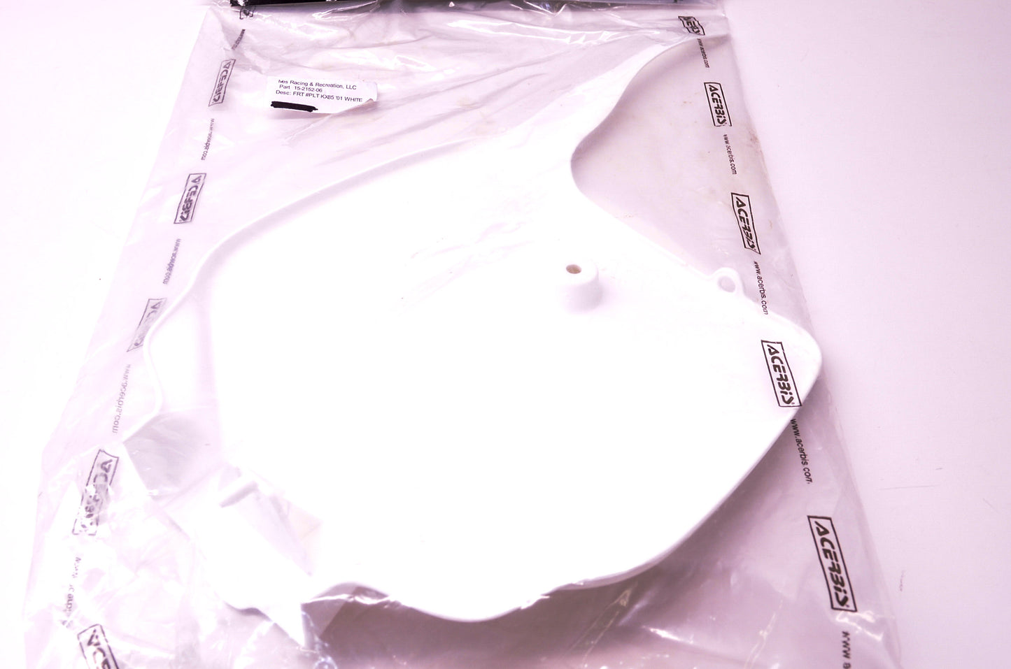 NEW Acerbis Front Number Plate Kawasaki KX 85 01-03 15-2152-06 NOS