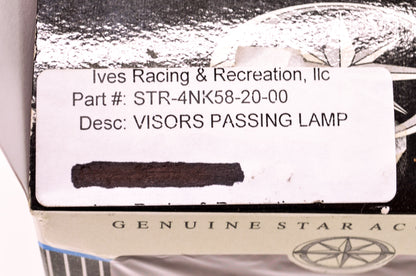 OEM Yamaha STR-4NK58-20-00 Passing Lamp Visors NOS