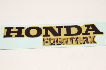 OEM Honda 87122-HM5-730ZD Right Emblem Type 4 NOS